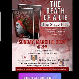 The stage Play "The Death of a Lie" Phillitia Charlton